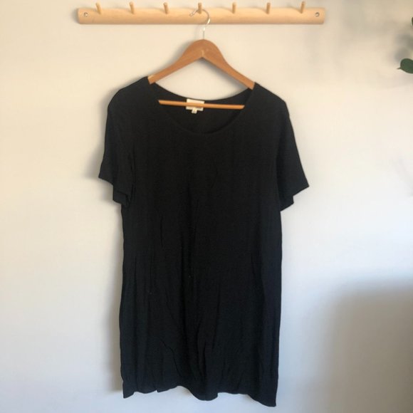 Wilfred Free Black T-Shirt Dress - Picture 1 of 6